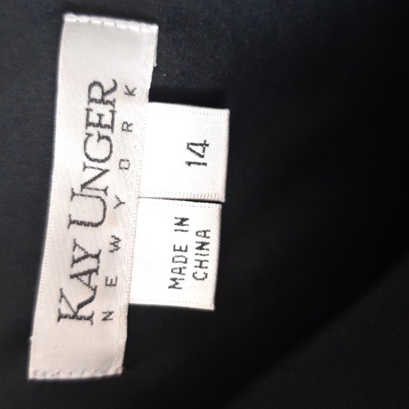 💯 % SILK Kay Unger Dress - Picture 3 of 9